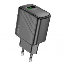 Адаптер сетевой HOCO Rich single port charger CS21A |1USB, 18W/3A, QC| Адаптер сетевой HOCO Rich single port charger CS21A |1USB, 18W/3A, QC|
