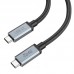 Кабель HOCO Type-c to Type-c USB3.2 20Gbps 100W HD high speed data cable US06 (2M)