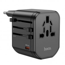 Переходник для розеток HOCO Walker three-port PD20W universal conversion charger AC15 |2USB/Type-C| Переходник для розеток HOCO Walker three-port PD20W universal conversion charger AC15 |2USB/Type-C|