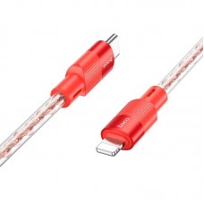 Кабель HOCO X99 Crystal junction PD silicone charging data cable |1m, 27W/3A|