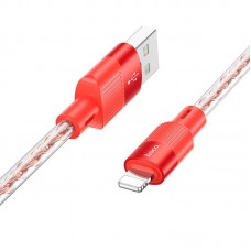 Кабель HOCO X99 Crystal junction Lightning silicone charging data cable |1m, 2.4A|