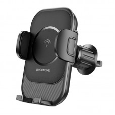 Держатель Borofone Blue Charm wireless fast charging car holder (air outlet) BH204 |15W, 4.5-7"| Держатель Borofone Blue Charm wireless fast charging car holder (air outlet) BH204 |15W, 4.5-7"|