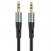 Кабель HOCO AUX silicone digital audio conversion cable UPA22 |1M|