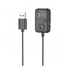 Аудиоадаптер универсальный Borofone June car BT FM transmitter BC49