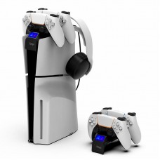 Док-станция iPega PS5 SLIM Rainbow Bridge Dual Charge PG-P5S016