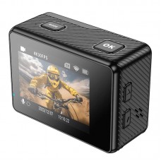 Спорт Камера HOCO dual color screen sports camera DV101 |4k, 120fps, wifi| Спорт Камера HOCO dual color screen sports camera DV101 |4k, 120fps, wifi|