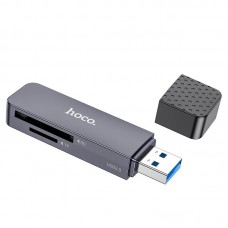 Переходник HOCO Spirit 2-in-1 USB 2.0 card reader HB45 |480Mbps, 2TB Max|