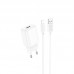 Адаптер сетевой HOCO Lightning Cable Solid single port charger C134A |1USB, 12W/2.4A|