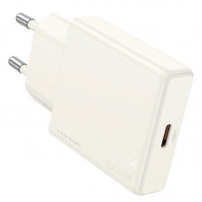 Адаптер сетевой HOCO Biscuit single port charger N44 |Type-C, QC/PD, 30W/3A|