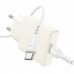 Адаптер сетевой HOCO Type-C to Type-C cable Biscuit single port charger N44 |Type-C, QC/PD, 30W/3A|
