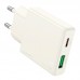 Адаптер сетевой HOCO Biscuit charger N45 |1USB/1Type-C, QC/PD, 30W/3A|