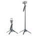 Селфи-монопод HOCO Handy aluminum alloy anti-shake live broadcast holder K22 |L 1.75m, BT|