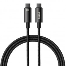Кабель Baseus Tungsten Gold Fast Charging Data Cable Type-C to Type-C |240W, PD3.1, 1m|