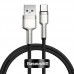 Кабель Baseus Cafule Series Metal Data Cable USB to Type-C |1m, 66W/6A|