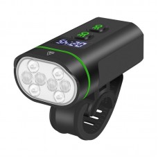 Велофонарь передний с функцией повер банка 8 режимов 8*LED 2500LM 160° Floodlight L14 |5000mAh|