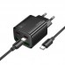 Адаптер сетевой HOCO Type-C to Type-C Cable Fundador four-port charger set N55 |2USB/2Type-C, 20W/3A, PD/QC|