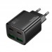 Адаптер сетевой HOCO Fundador four-port charger set N56 |2USB/2Type-C, 30W/3A, PD/QC|