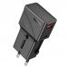 Адаптер сетевой HOCO universal travel charger AC24 Mini |1USB/1Type-C, 20W/3A, PD/QC|