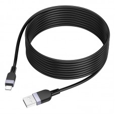 Кабель HOCO Lightning Energy silicone charging data cable X109 |3m, 2.4A|