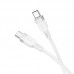 Кабель HOCO Type-C to Type-C Energy silicone charging data cable X109 |1m, 60W|