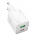 Адаптер сетевой Hoco Almighty charger N41 |1USB/1Type-C, 20W/3A, PD/QC|