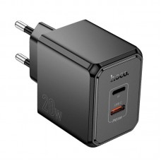 Адаптер сетевой HOCO Wish two-way charger CS16A |1Type-C/1Lightning, 20W/3A|