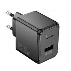 Адаптер сетевой HOCO Wish single port multi-protocol charger CS17A |1USB, 22.5W/3A|