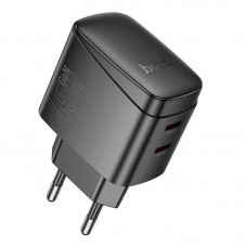 Адаптер сетевой HOCO Bright PD charger CS62A |2Type-C, 45W/3A|