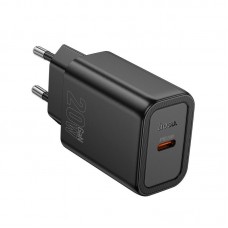 Адаптер сетевой HOCO Gentle single port charger N60 |1Type-C, 20W/3A, PD/QC|