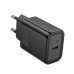 Адаптер сетевой HOCO Gentle single port charger N62 |1Type-C, 30W/3A, PD/QC|