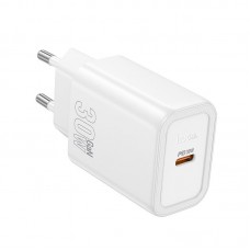 Адаптер сетевой HOCO Gentle single port charger N62 |1Type-C, 30W/3A, PD/QC|