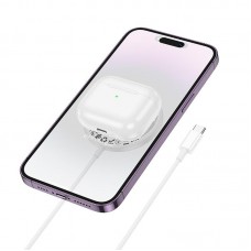 Зарядка Qi HOCO Phantom magnetic wireless fast charger with digital display CW61 |15W|