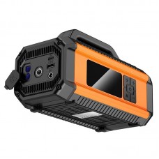 Бустер-насос для авто Hoco QS4 Intelligent air pump with emergency start-up 10000mAh 360A-800A 1.8-3.8 bar