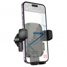 Держатель HOCO Gamble one-button car holder H64 (air outlet) |4.5-7"|