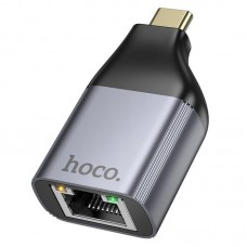 Переходник HOCO Type-C to RJ45 adapter UA35 |100Mbps|