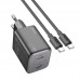 Адаптер сетевой Hoco Elogiado dual-port charger N42 (Type-C to Type-C Set) |2Type-C, 45W/3A, PD/QC|