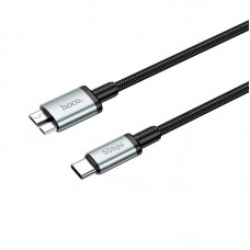 Кабель Hoco Type-C to Micro USB 3.0 excellent speed cable US10 5Gbps адаптер 50 см
