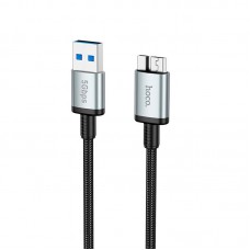 Кабель HOCO USB to Micro USB 3.0 excellent speed cable US10 |0.5m, 5Gbps|