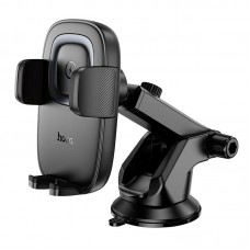 Держатель HOCO Crown push-type wireless charging car holder (center console) HW32 |4.5-7", 15W|