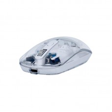 Мышь XTRIKE Me wireless transparent optical mouse GW-114 |2.4G/BT5.2, 800-1200-1600dpi|