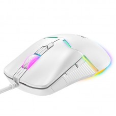 Мышь Onikuma RGB Wired Gaming Mouse CW929 игровая белая 6400 DPI