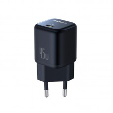 Адаптер сетевой Baseus PicoGo GaN Fast Charger |1Type-C, 45W/3A, PD/QC|