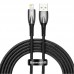 Кабель Baseus Lightning Glimmer Series Fast Charging Data Cable |2m, 2.4A|