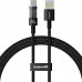 Кабель Baseus Gem Fast-Charging Data Cable USB to USB-C |100W/6A, 1m|