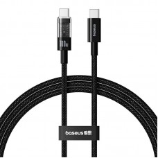 Кабель Baseus Gem Fast-Charging Data Cable USB-C to USB-C |100W, 1m|