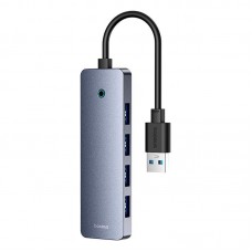 HUB адаптер Baseus UltraJoy Series 4-Port  HUB Lite |USB-A to USB3.0*4, 5Gbps,15cm|
