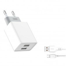 Адаптер сетевой XO Micro USB Cable Dual USB charger L65 |2USB, 2.4A| Адаптер сетевой XO Micro USB Cable Dual USB charger L65 |2USB, 2.4A|