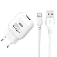 Адаптер сетевой XO Lightning Cable charger L37 |1USB, 2.1A|