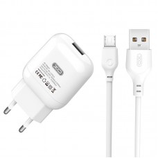 Адаптер сетевой XO Micro USB Cable charger L37 |1USB, 2.1A|