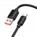 Кабель HOCO Type-C Surpass fast charging data cable X115 |1m, 100W/5A|